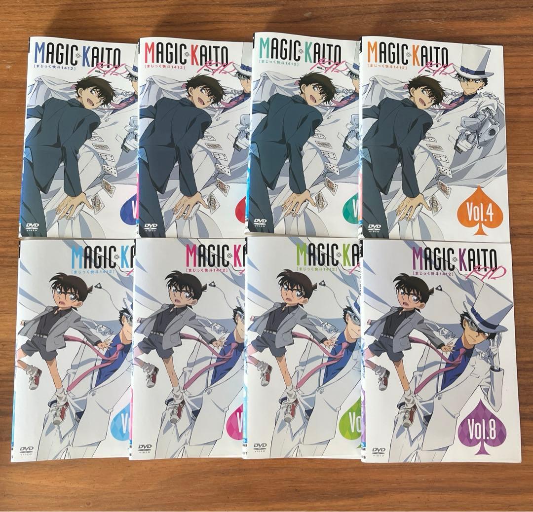 まじっく快斗 全4巻＋まじっく快斗1412 全8巻　DVD 12枚　全巻セット