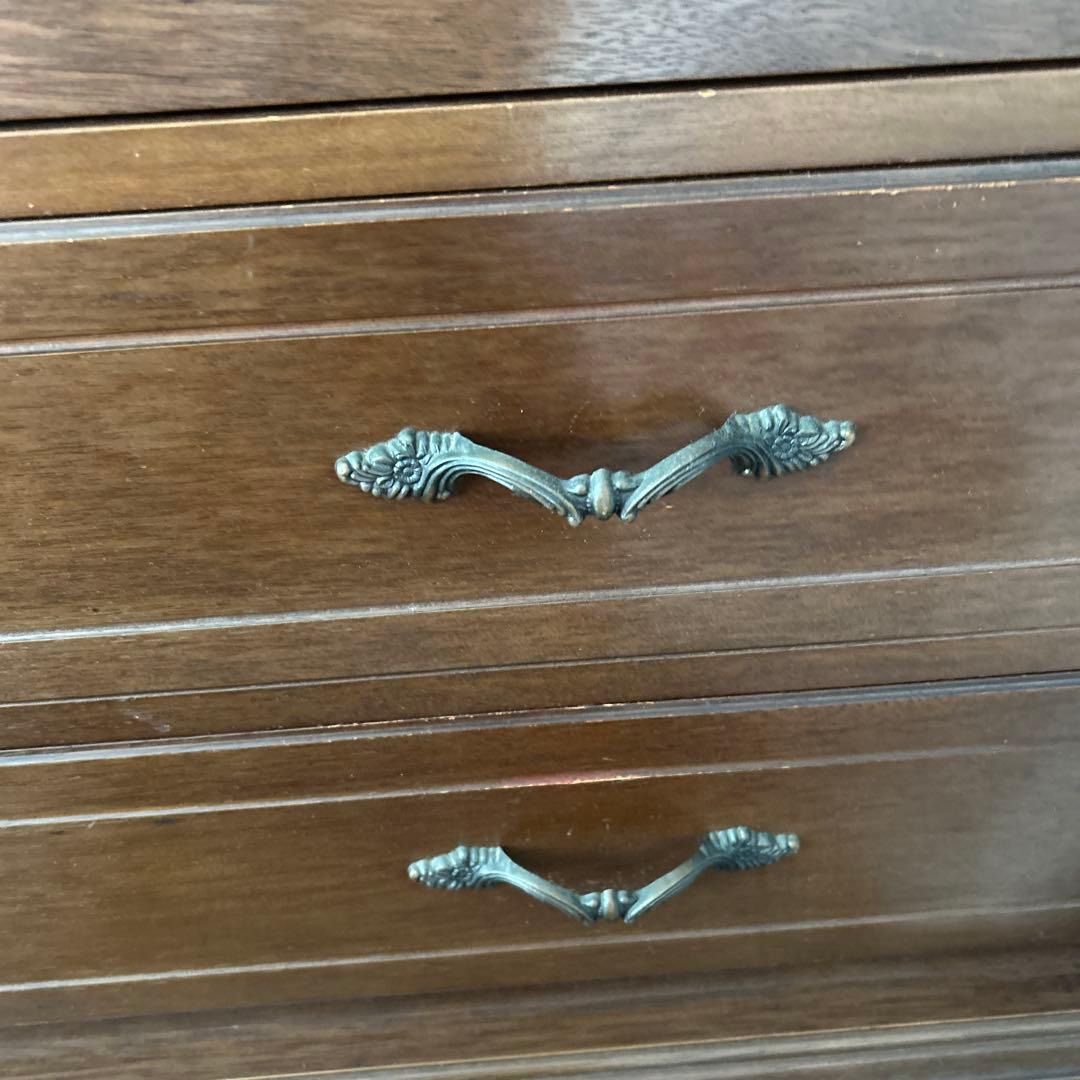 マルニ木工猫足キャビネット