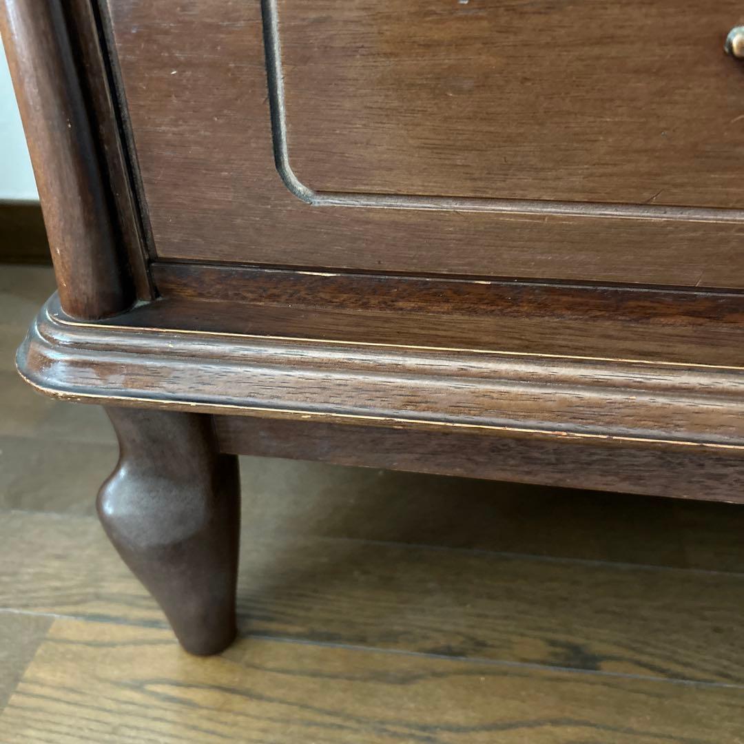 マルニ木工猫足キャビネット