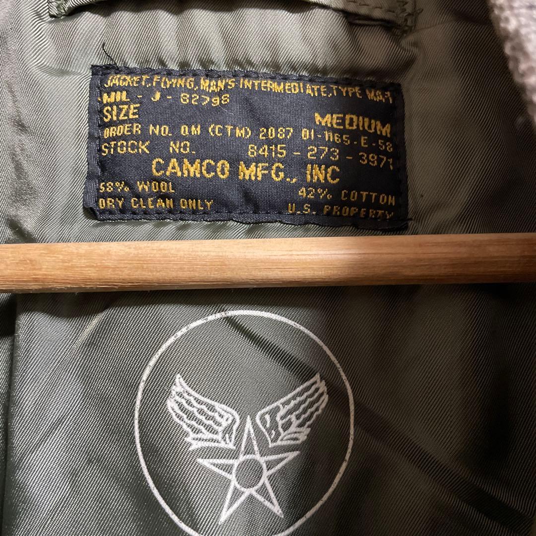 CAMCO カムコ MA-1 フライトジャケット M