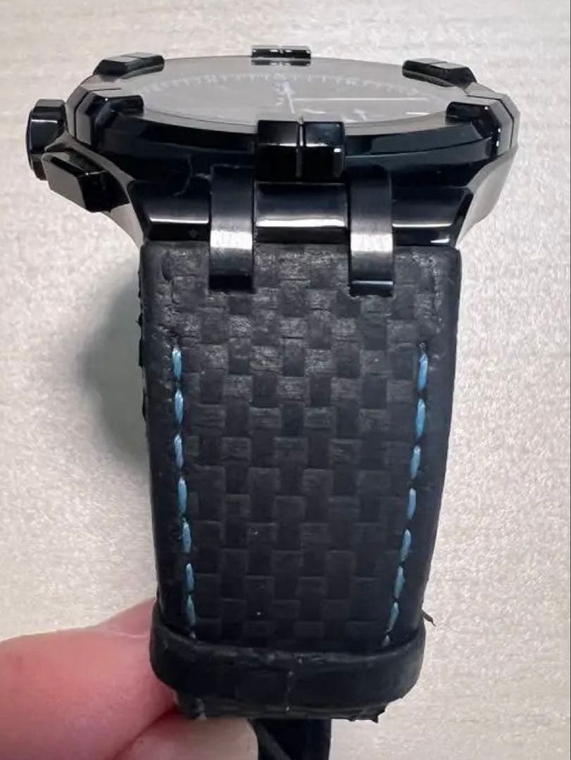 Maurice Lacroix アイコン　クオーツ　クロノグラフ ブラック