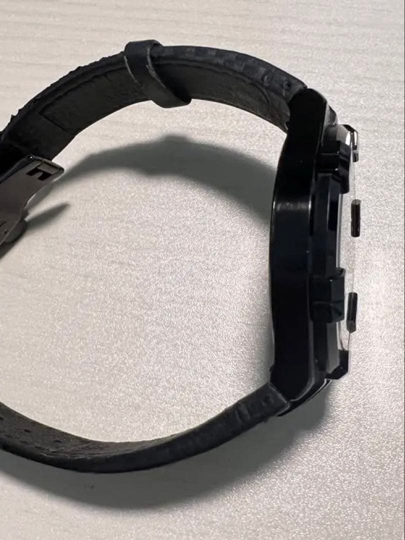 Maurice Lacroix アイコン　クオーツ　クロノグラフ ブラック