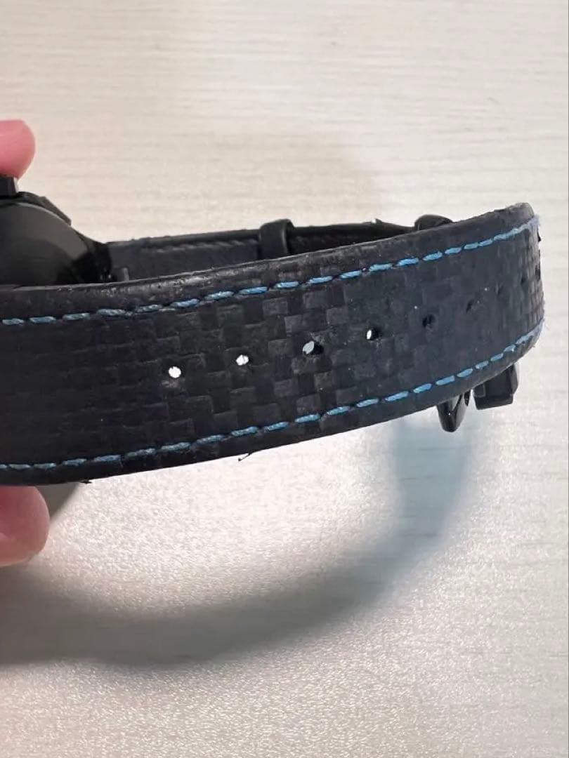 Maurice Lacroix アイコン　クオーツ　クロノグラフ ブラック