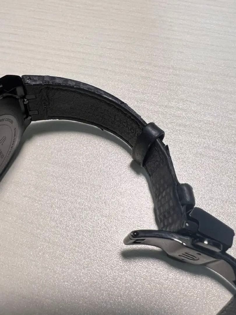 Maurice Lacroix アイコン　クオーツ　クロノグラフ ブラック