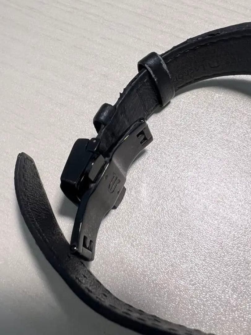 Maurice Lacroix アイコン　クオーツ　クロノグラフ ブラック