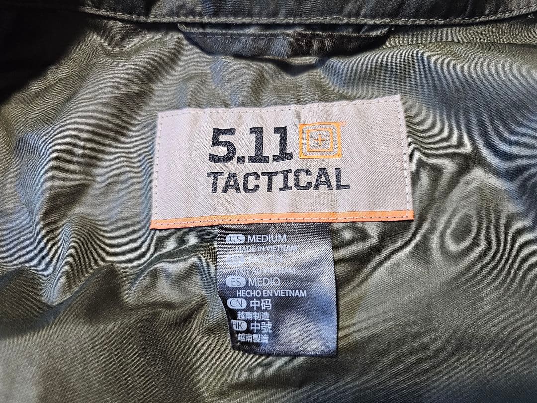 「5.11Tactical」LAカウンティーシェリフ レイドジャケット
