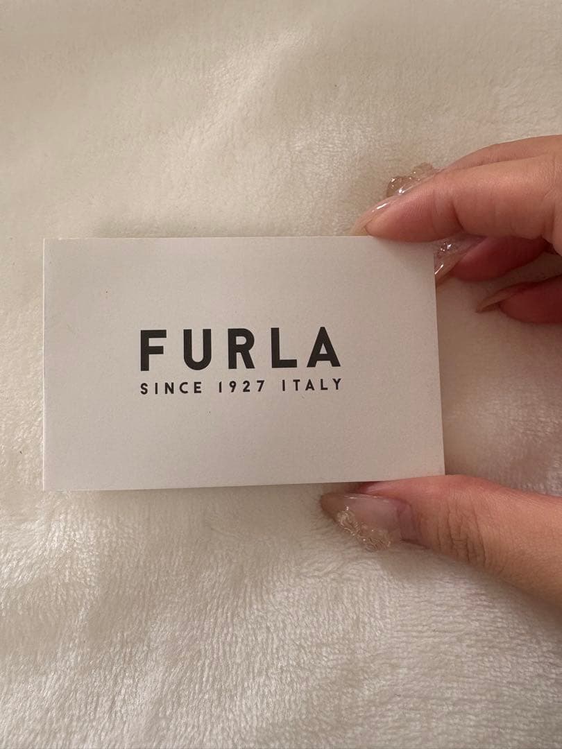【kirari】FURLA 黒　ミニトートバッグ