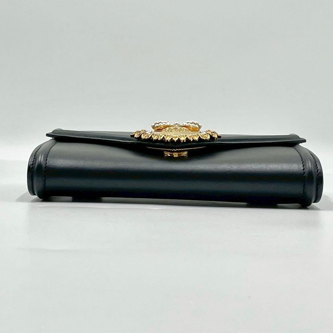 【未使用に近い】 DOLCE&GABBANA ディヴォーション ショルダーバッグ