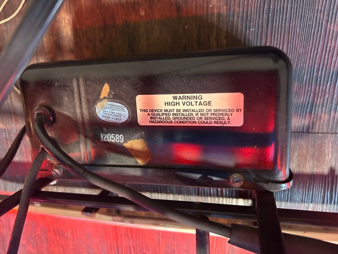 Lite Beer ネオン管