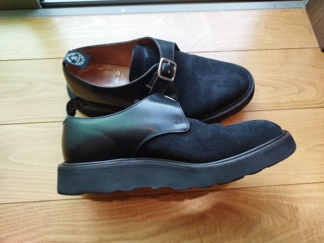 Tricker's ☓ Todd Snyder モンクストラップシューズ