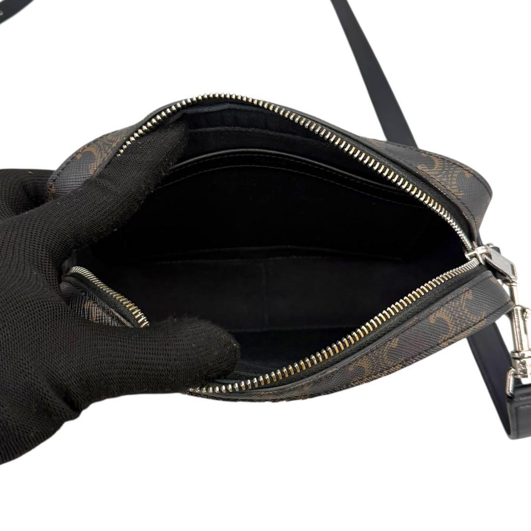 [専用/超極美品] セリーヌ　トリオンフキャンバス　メッセンジャーバッグ