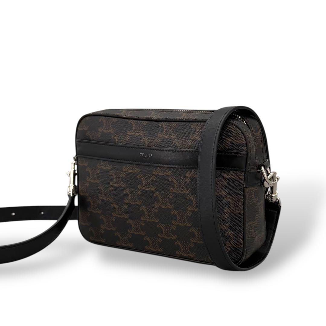 [専用/超極美品] セリーヌ　トリオンフキャンバス　メッセンジャーバッグ