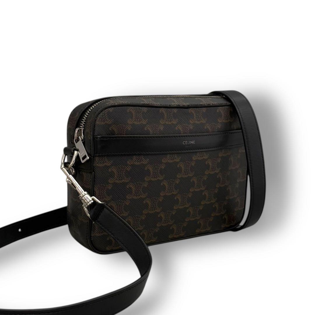 [専用/超極美品] セリーヌ　トリオンフキャンバス　メッセンジャーバッグ