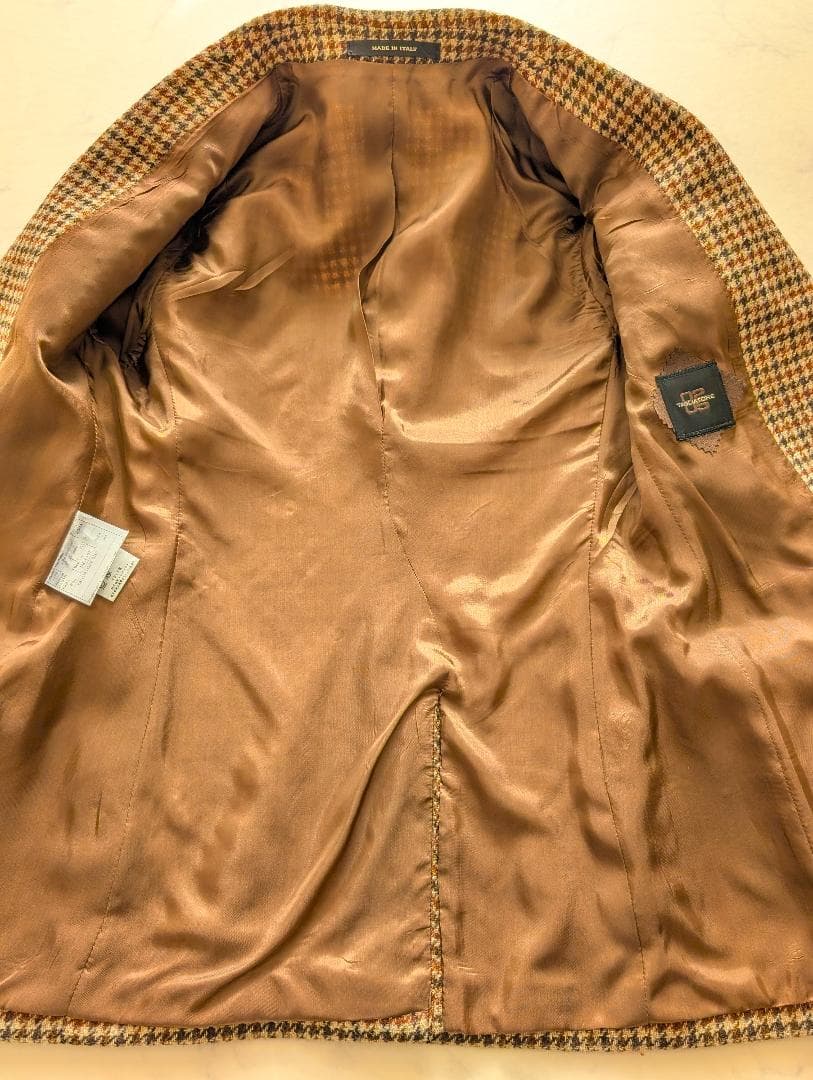 【極美品・未使用】EFFE BEAMS/ガンクラブチェックジャケット