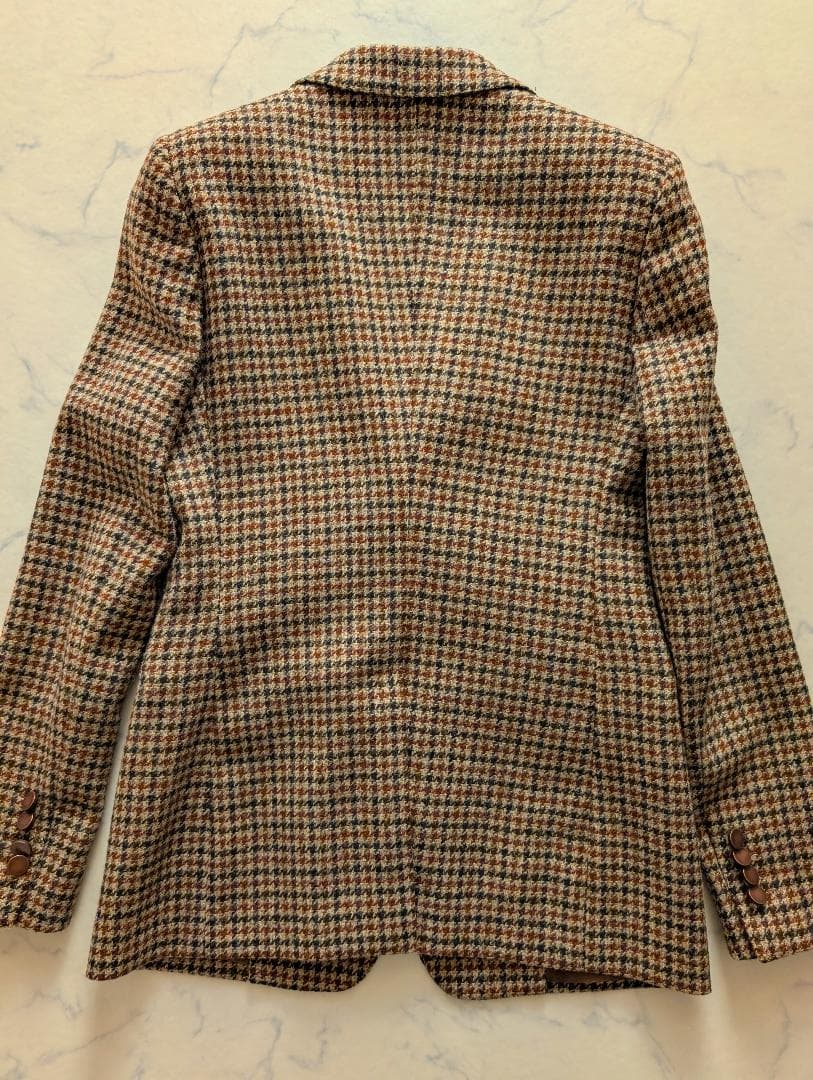 【極美品・未使用】EFFE BEAMS/ガンクラブチェックジャケット