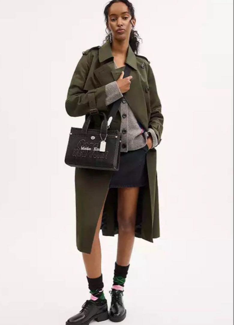 Coach Matin Kim ブラックトートバッグ