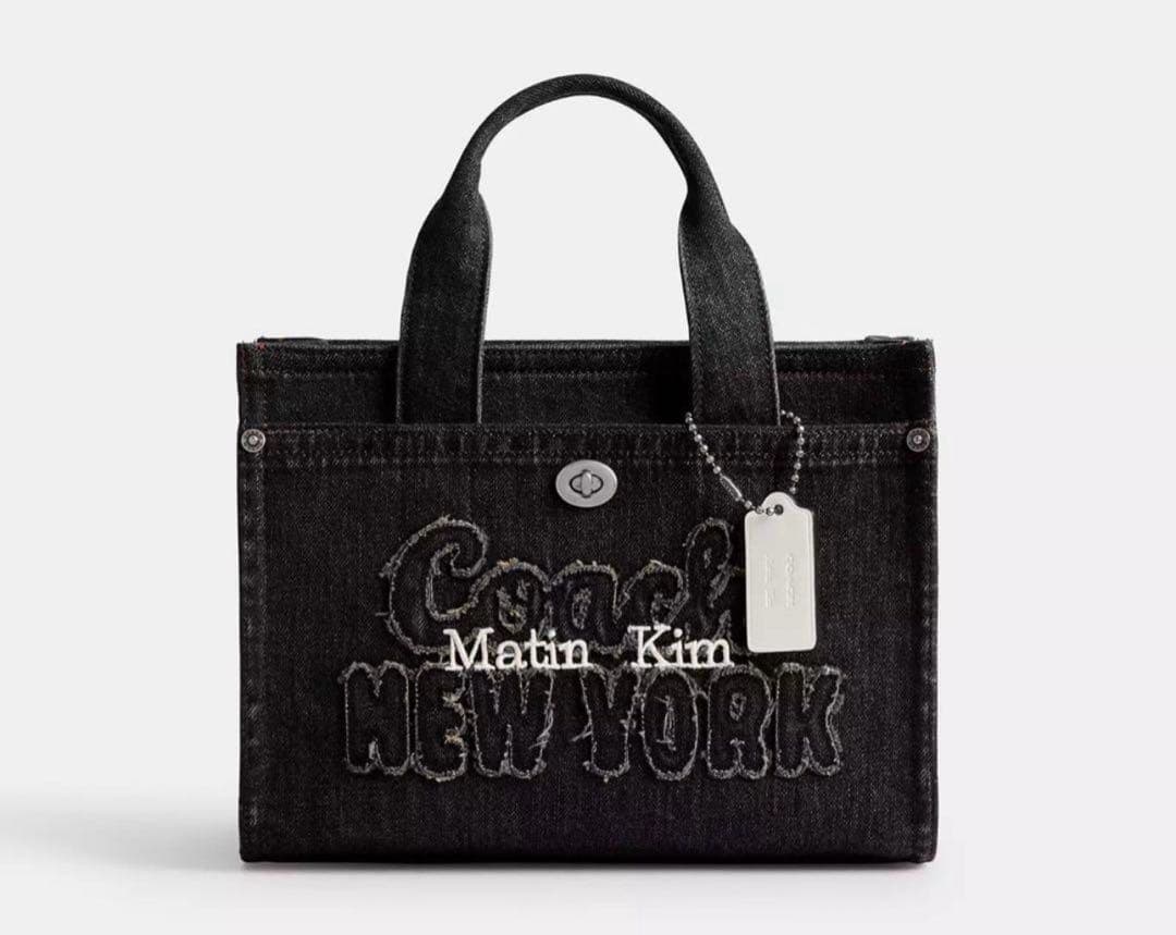 Coach Matin Kim ブラックトートバッグ