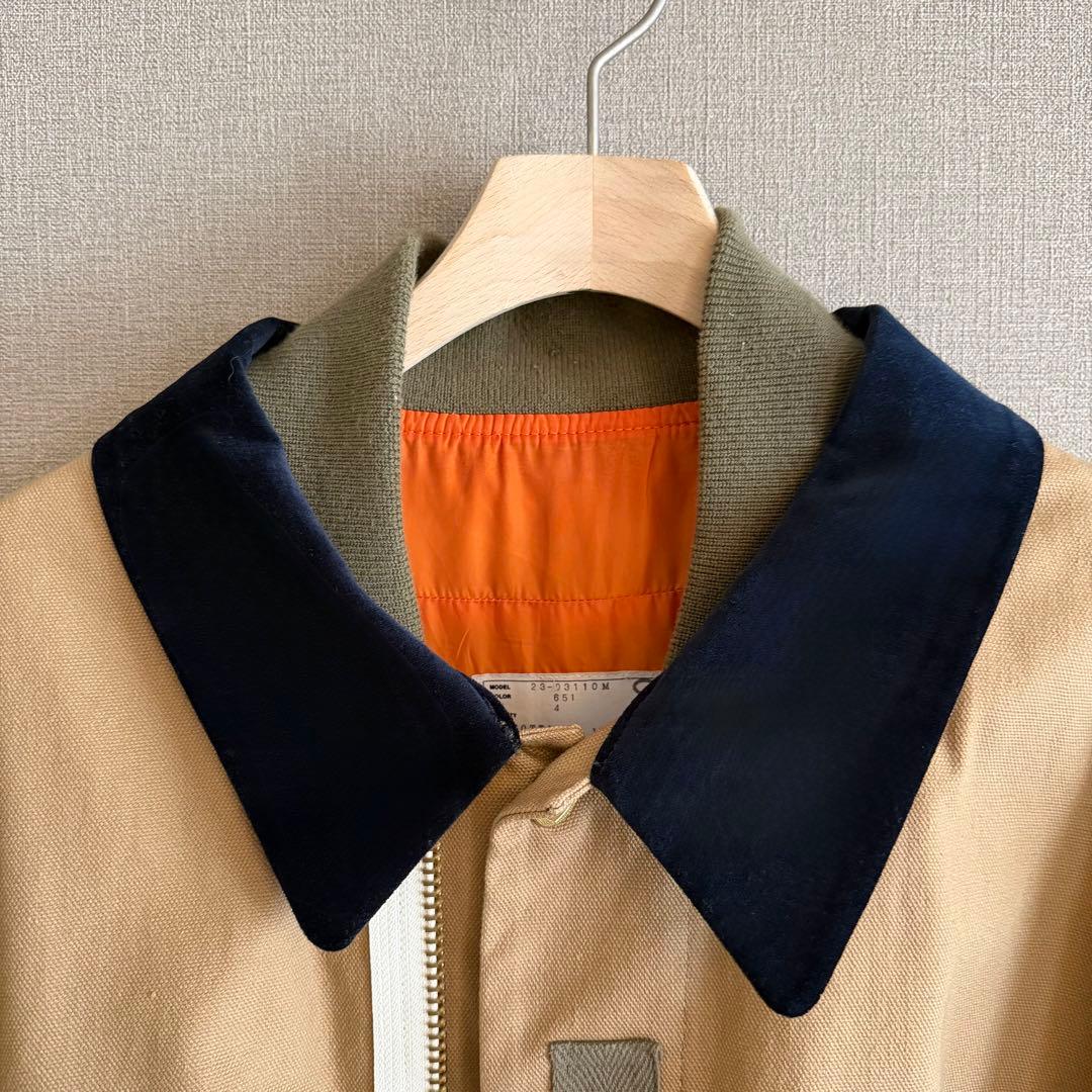 sacai × Carhartt WIP MA-1 SIZE4