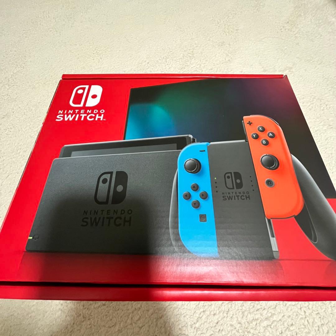 新品　Nintendo Switch ネオンブルー/ネオンレッド 本体