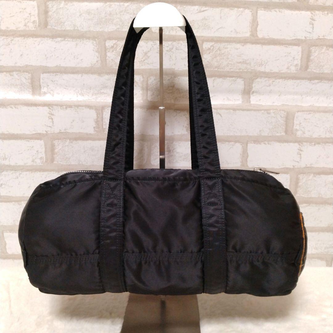 PORTER ポーター タンカー ミニボストンバッグ ドラムバッグ ブラック 黒
