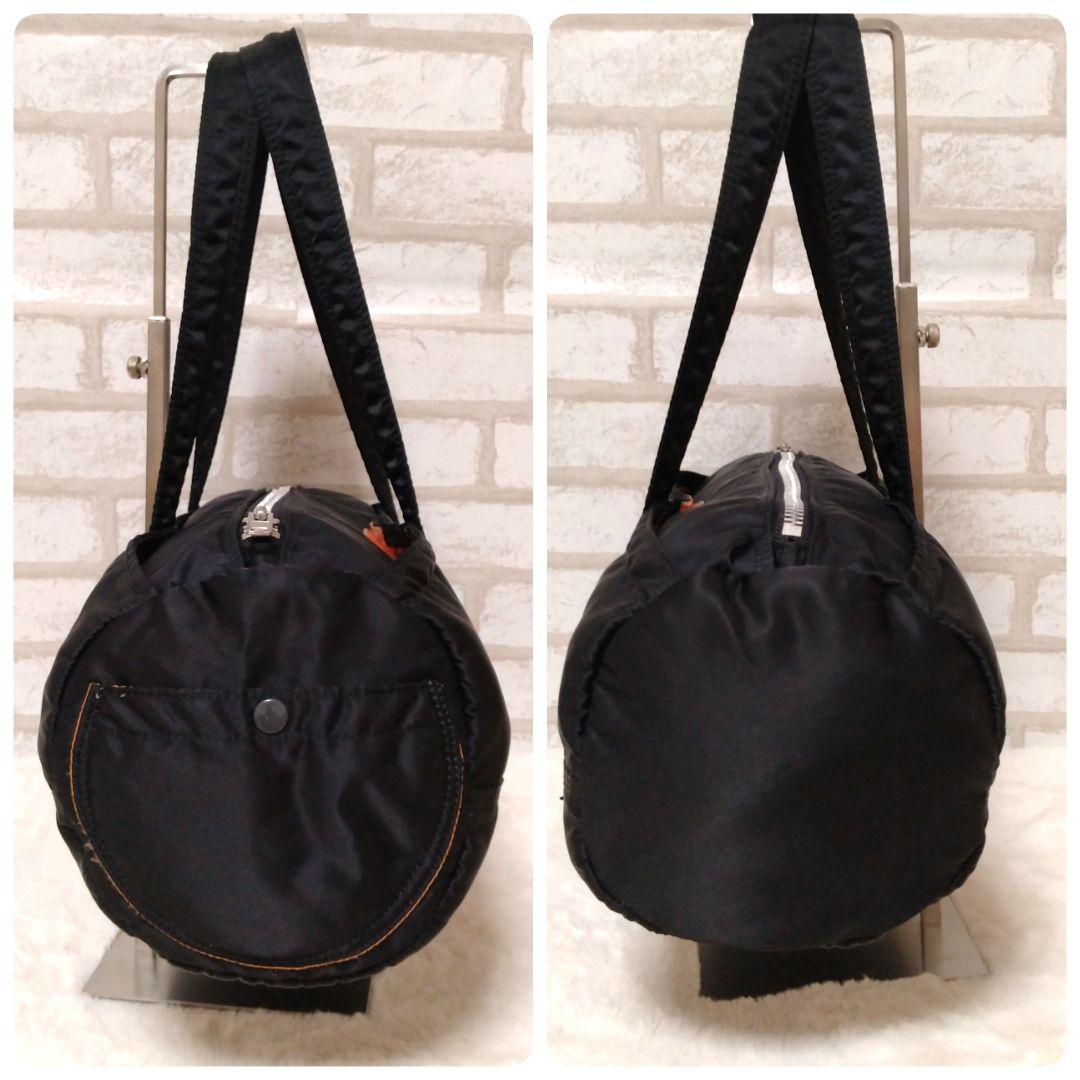 PORTER ポーター タンカー ミニボストンバッグ ドラムバッグ ブラック 黒