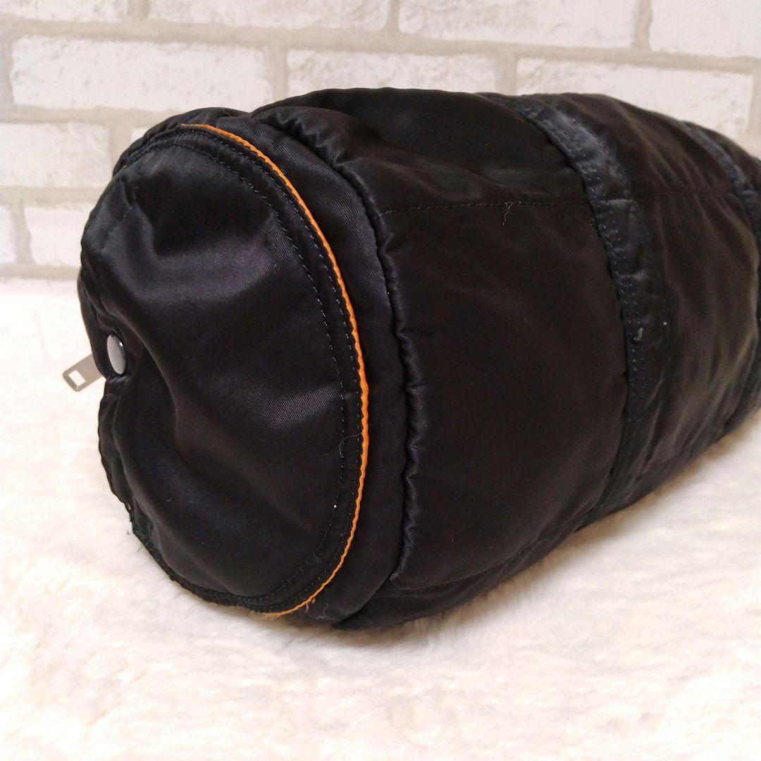 PORTER ポーター タンカー ミニボストンバッグ ドラムバッグ ブラック 黒