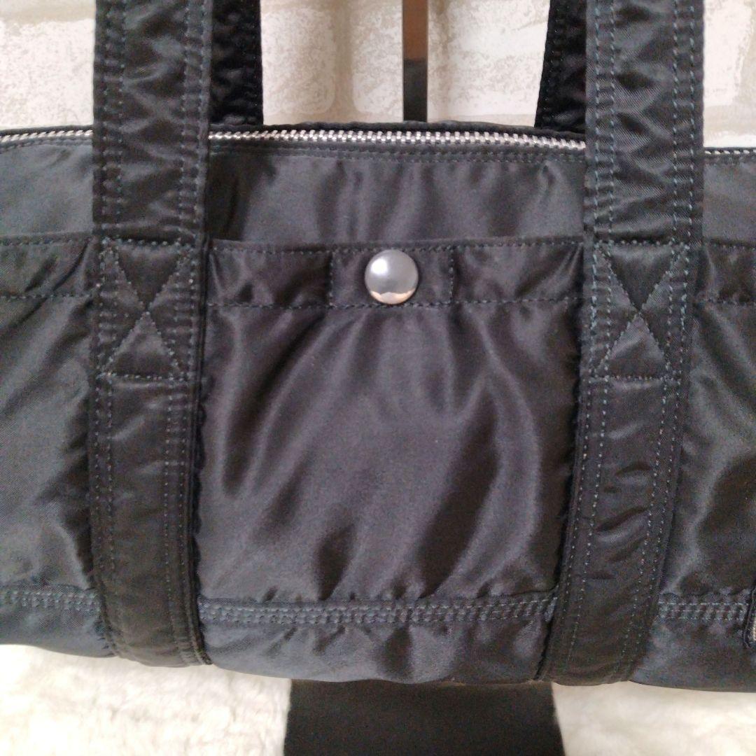 PORTER ポーター タンカー ミニボストンバッグ ドラムバッグ ブラック 黒