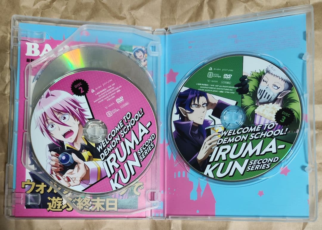 中古　魔入りました!入間くん 第2シーズン DVD BOX1＆2　視聴確認済み