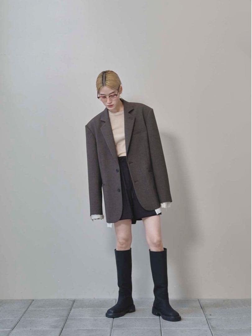 パンツ todayful stripe half pants