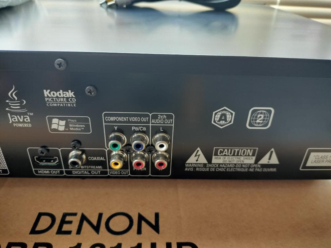 【ジャンク】DENONユニバーサルプレーヤー DBP-1611UD 黒 美品