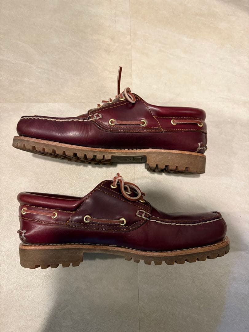 ティンバーランド スリーアイ バーガンディ