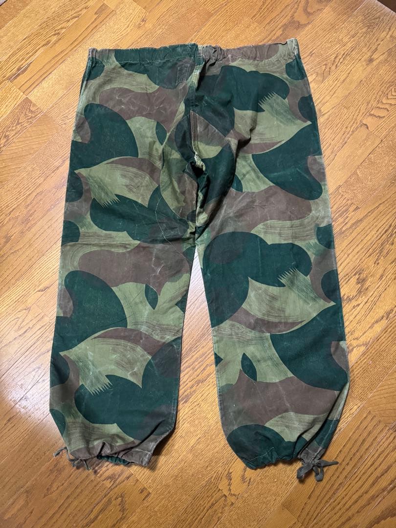あ*様 ブラッシュストロークカモ　ベルギー軍　ビンテージ