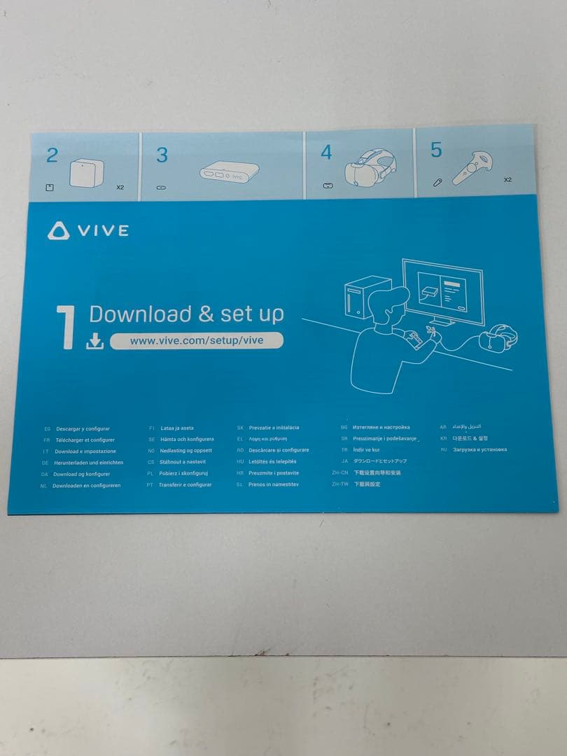 HTC VIVE VRヘッドセット