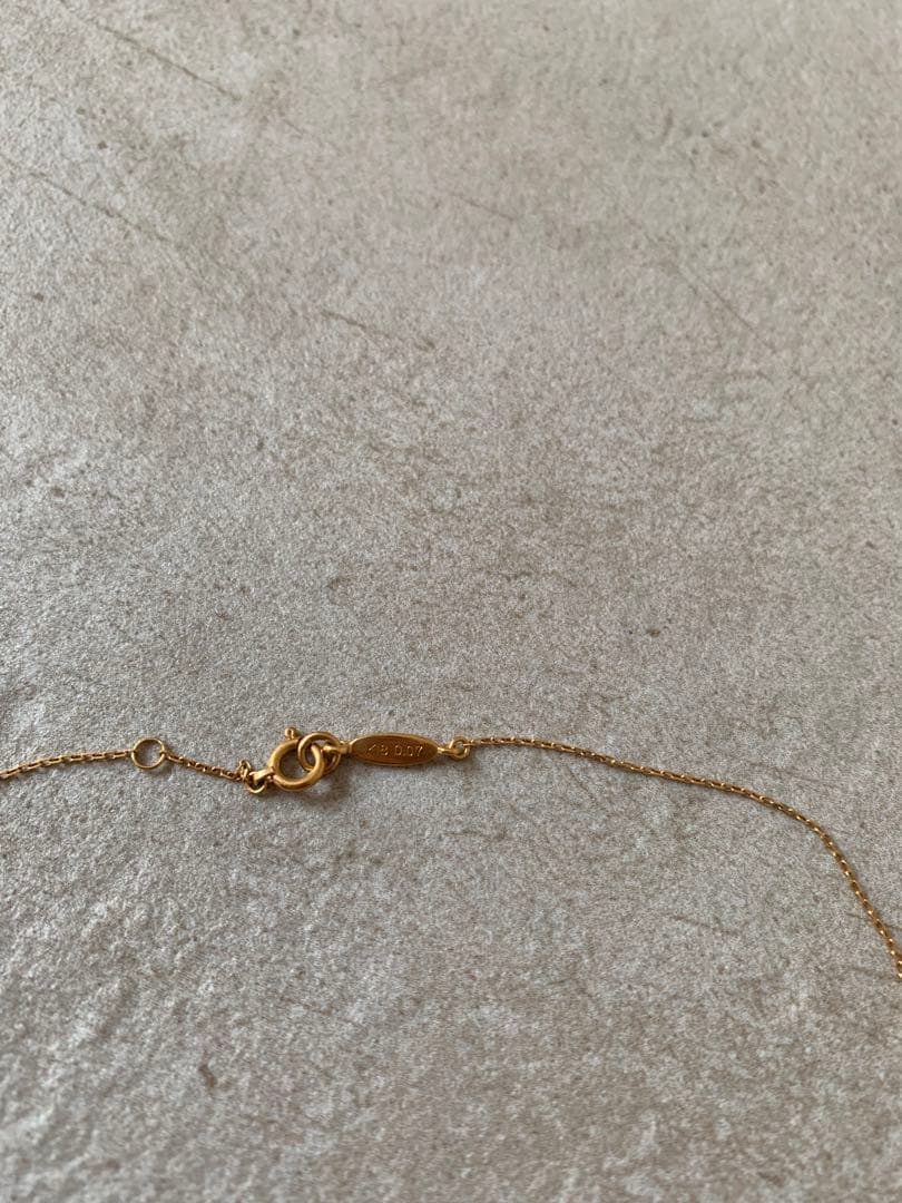 アーカー　イニシャル　ネックレス　H