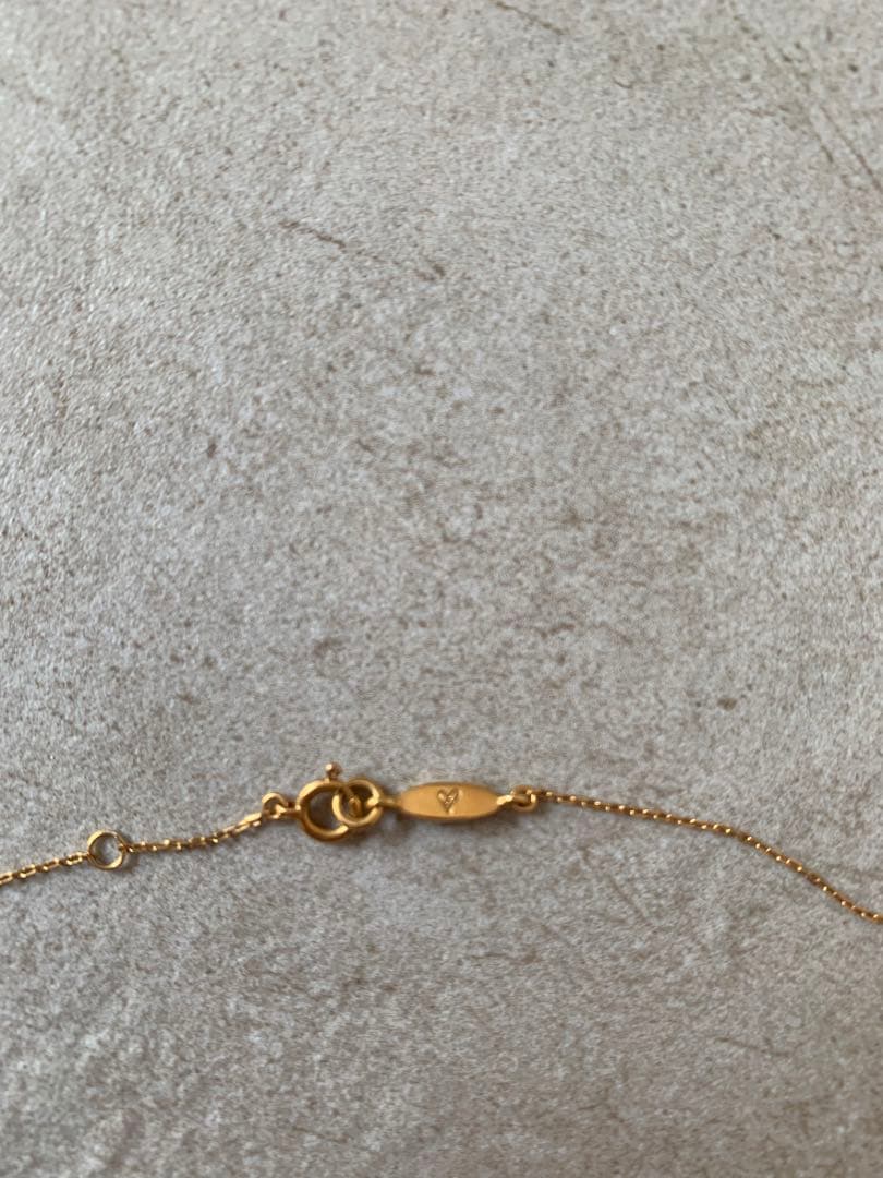 アーカー　イニシャル　ネックレス　H