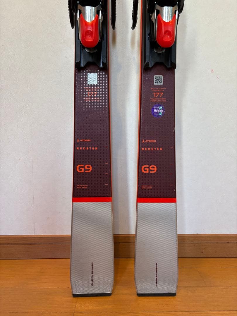 スキー ATOMIC REDSTER G9 REVOSHOCK +X12GW 177cm