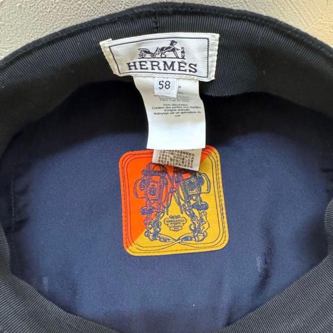 エルメス キャスケット カシミア