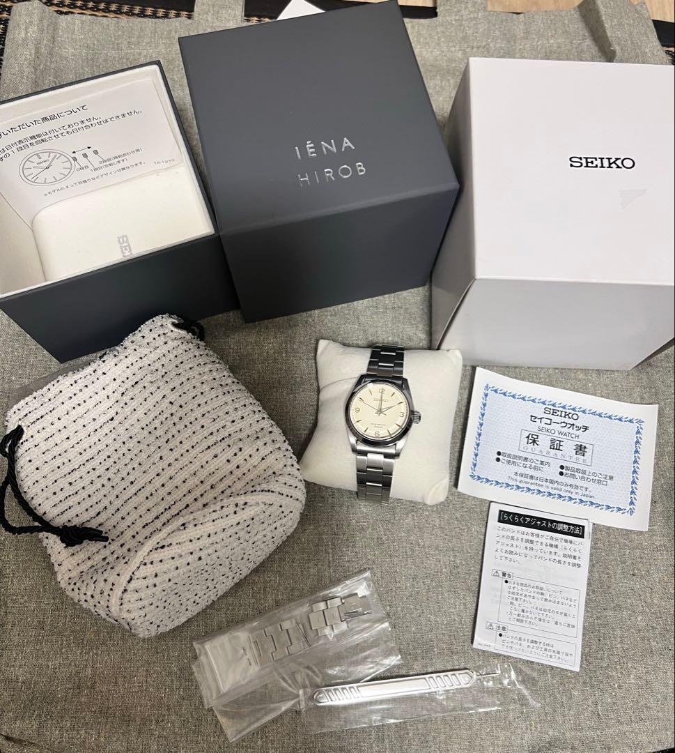 SEIKO セイコー Exclusive IENA　HIROB クオーツ 腕時計
