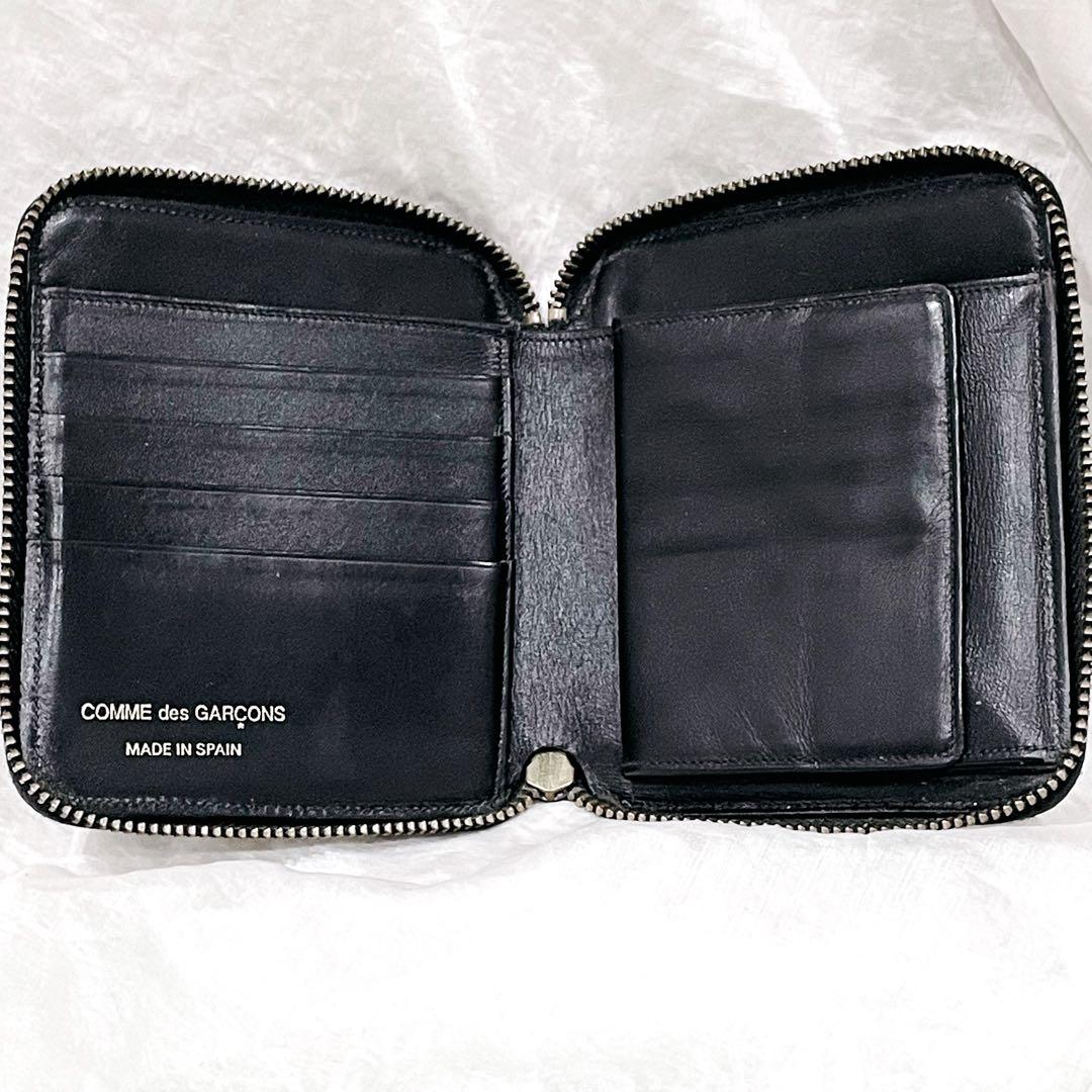 美品 COMME des GARÇONS コムデギャルソン ウォレット 財布 黒