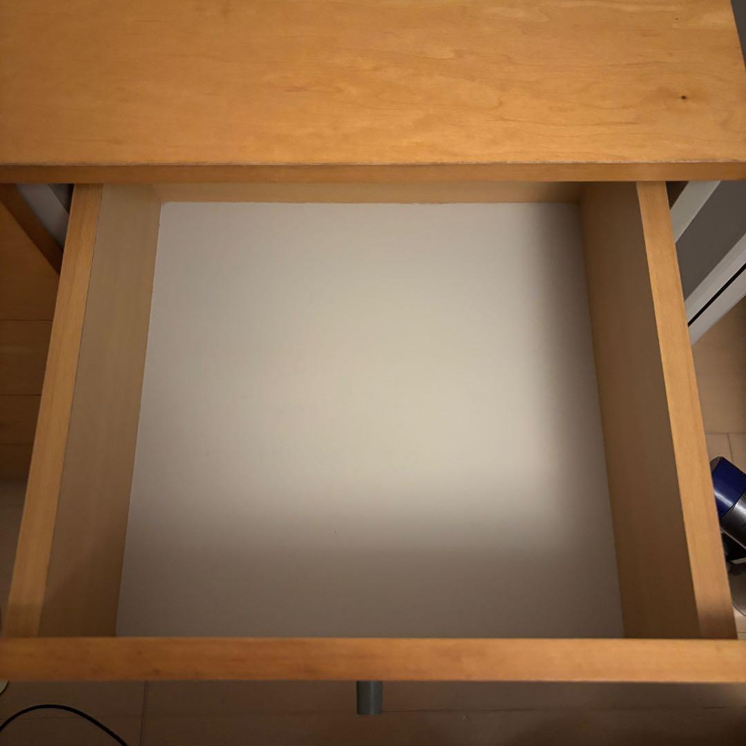 everyday is catday廃盤品　無印良品　4段チェスト