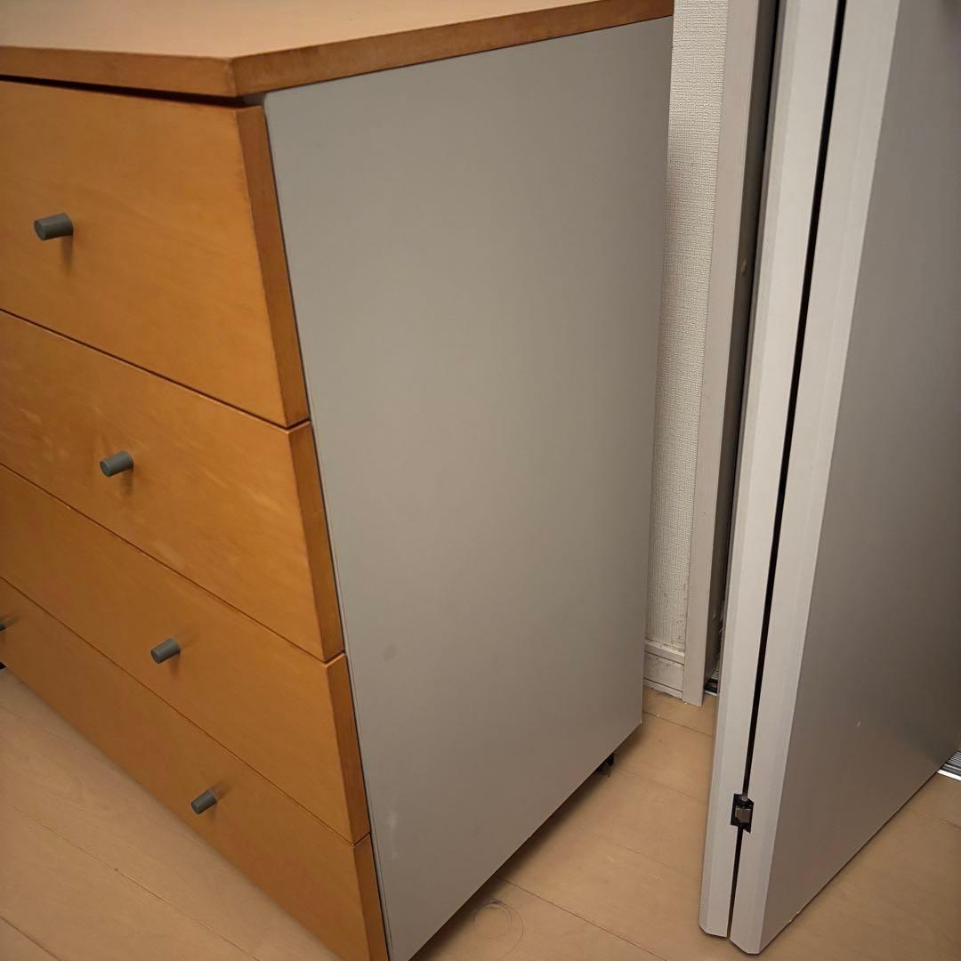 everyday is catday廃盤品　無印良品　4段チェスト