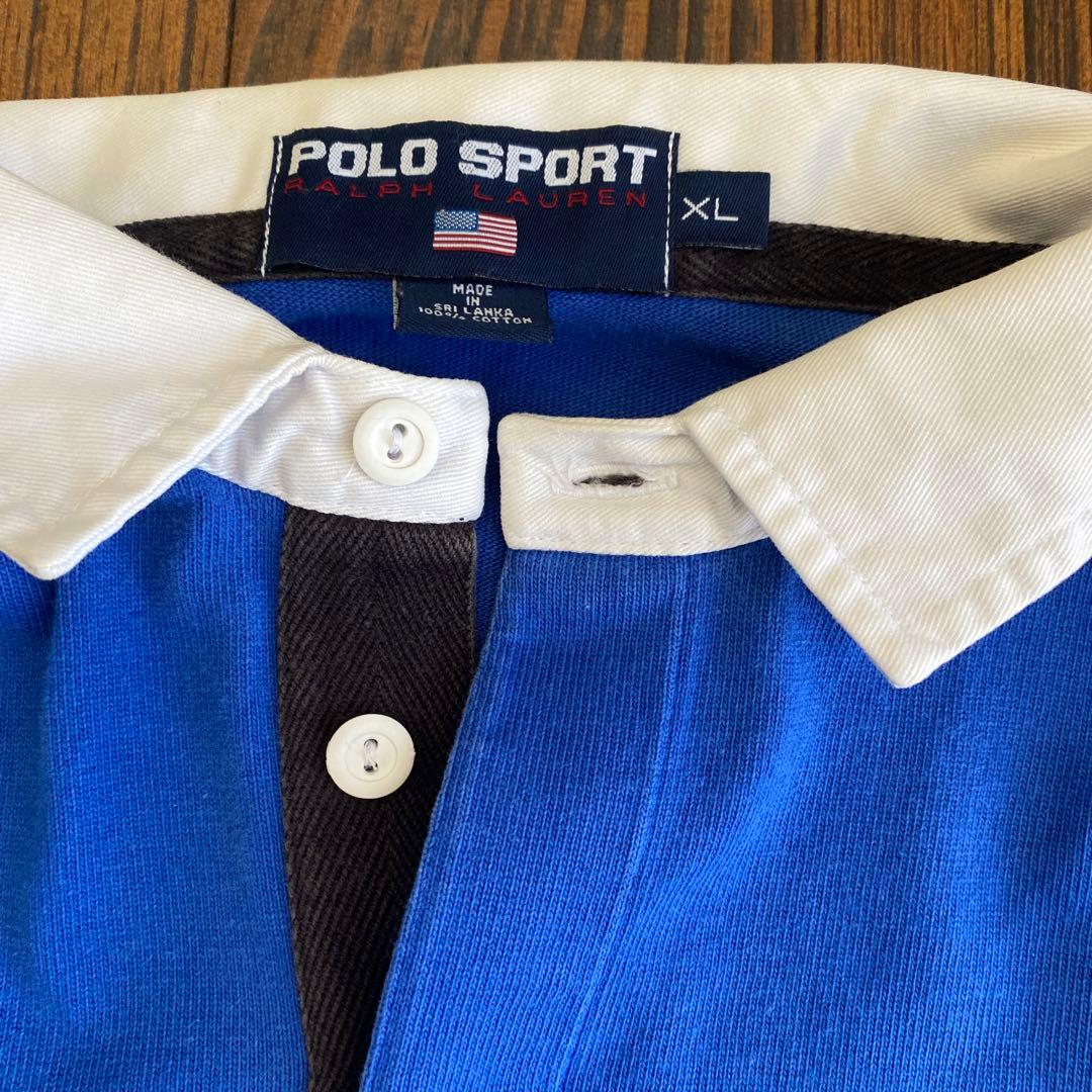 【レア！】POLO SPORT 長袖ポロシャツ XLサイズ