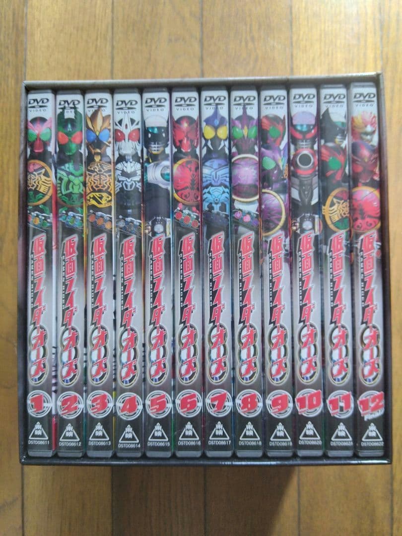 ⭕️中古美品⭕️仮面ライダーオーズDVD-BOX全12巻セット非レンタル品