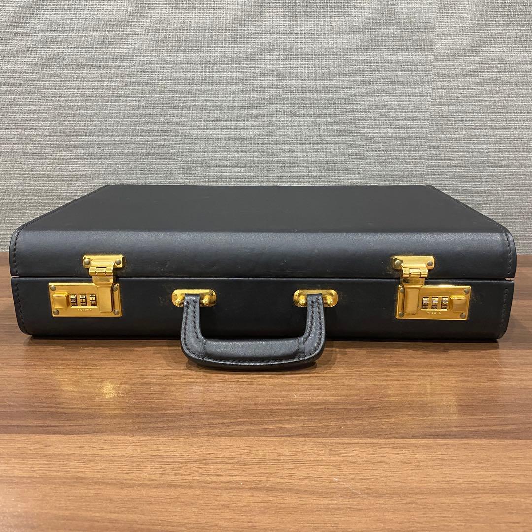 【Brooks Brothers】ブラック レザーブリーフケース