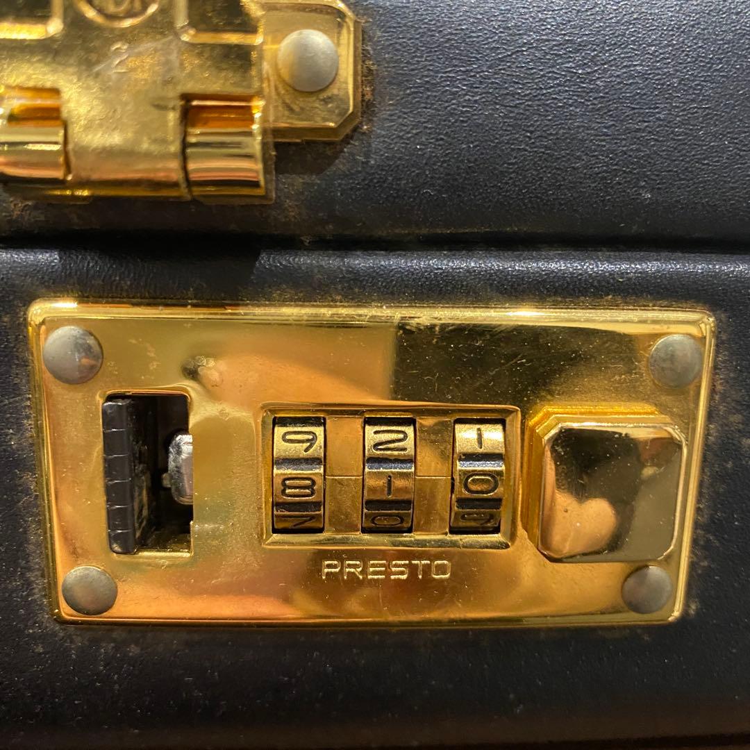 【Brooks Brothers】ブラック レザーブリーフケース