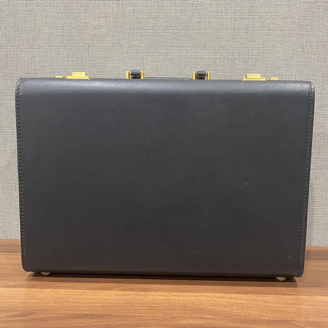 【Brooks Brothers】ブラック レザーブリーフケース