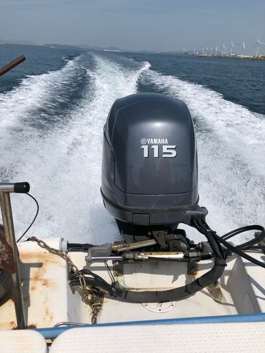 ふね 船 船体ヤマハ エンジンヤマハ4スト115馬力エンジン絶好調