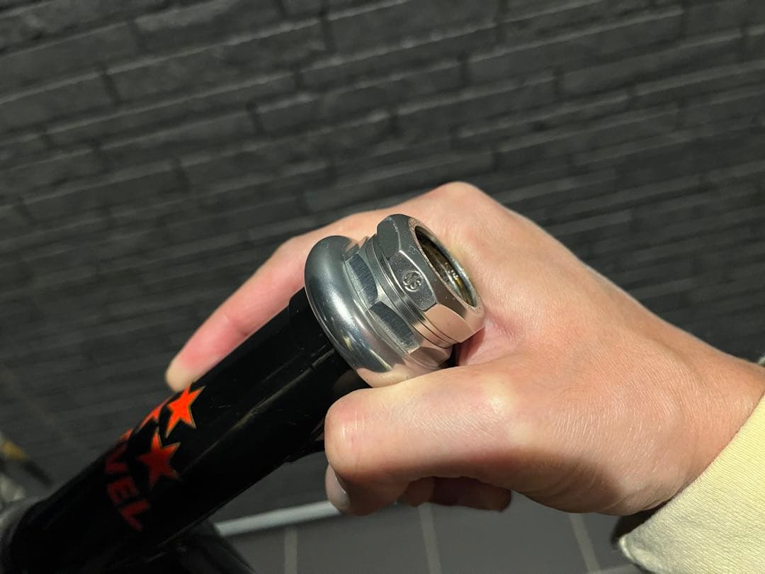 鳥さん　LEVEL njs フレームセット BB付き