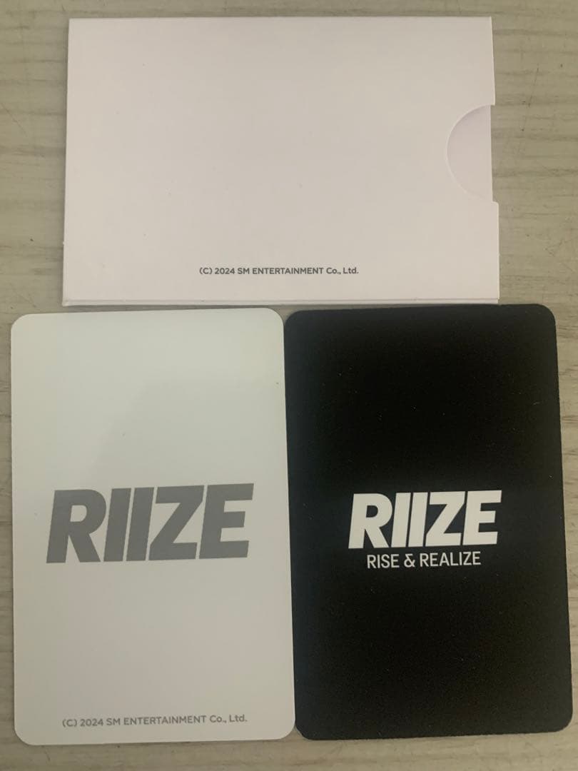 ウォンビン 원빈 RIIZE 라이즈 ネックレス封入トレカ