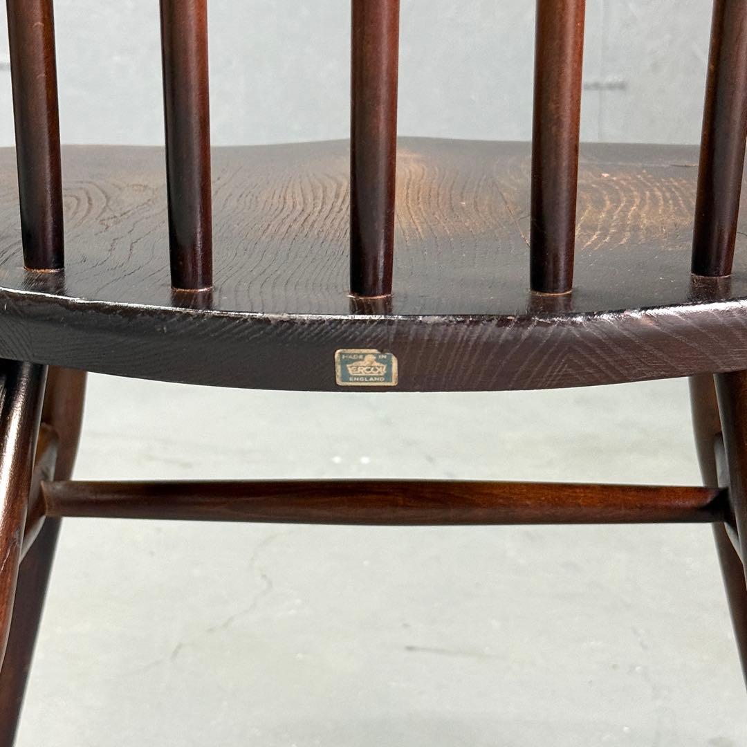 ERCOL(アーコール) / ゴールドスミスチェア ダークコロニアル (6)